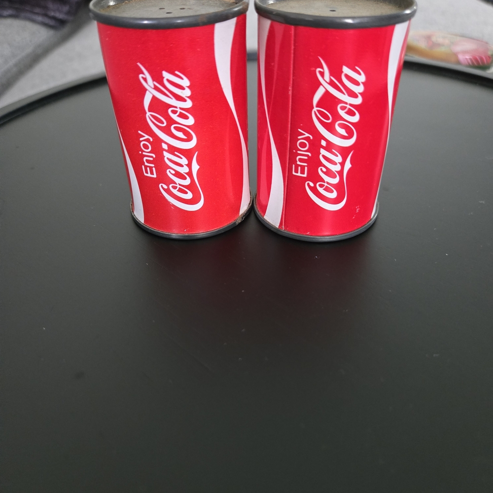 Coca-Cola Salt and Pepper Shakers